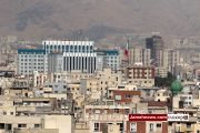 عکس| تهران از پنجره دفتر رئیس سازمان برنامه و بودجه کشور