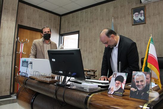 عکس | گفتگو با «ناصرپیرسرایی» رئیس دادگستری کهریزک