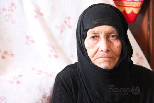 عکس| مادر شهید «صدام» در دورافتاده ترین نقطه کشور